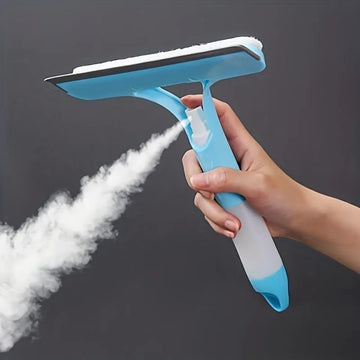 3 in 1 Glass Cleaning Wiper with Spray Bottle