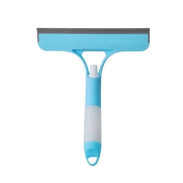 3 in 1 Glass Cleaning Wiper with Spray Bottle